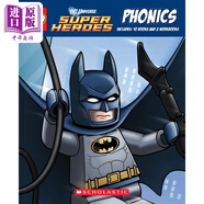 樂(lè)高DC角色語(yǔ)音1 Lego Dc Super Heroes Phonics Boxed Set 學(xué)習(xí)閱讀 英文原版 兒童語(yǔ)音學(xué)習(xí)盒裝套裝 進(jìn)口讀物