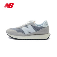 NEW BALANCE NB237系列男鞋女鞋透氣情侶休閑鞋 MS237RCS 灰色 39.5 (腳長24.5cm)