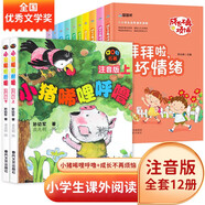 小豬唏哩呼嚕 黑白注音版+成長不再煩惱第二輯 四色注音版 全12冊 小學(xué)生課外閱讀書籍
