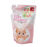 牛乳石堿cow日本植物弱酸性兒童寶寶嬰兒泡沫洗發(fā)水護(hù)發(fā)沐浴三合一 泡沫型 替換裝 300ml