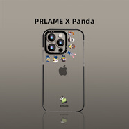 瑞恒柏適用蘋果15promax手機(jī)殼新款iphone14感13pro迪士尼12草莓熊11卡 圈圈殼-黑邊-TDL熊貓總動員kAC5 iPhone16