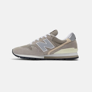 NEW BALANCE新百倫 996系列 美產(chǎn)復古風 輕便舒適防滑緩震男女跑步鞋 銀灰/Grey silver M4.5/W6/標準37