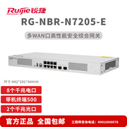 銳捷睿易ruijie企業(yè)級(jí)路由器 VPN 上網(wǎng)行為管理網(wǎng)關(guān)多WAN帶寬疊加帶AC管理 RG-NBR-N7205-E