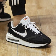 耐克（NIKE）官方艦店男鞋 秋季新款AIR MAX氣墊運動(dòng)鞋耐磨緩震休閑鞋跑步鞋 黑色黎明系列慢跑氣墊 42