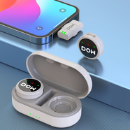 DOW無(wú)線(xiàn)領(lǐng)夾麥克風(fēng)直播錄音降噪小蜜蜂收音器主播vlog拍視頻采訪(fǎng)話(huà)筒唱歌混響 相機手機通用W37安卓版