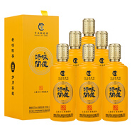 時(shí)間味道53°時(shí)間味道（收藏圈品鑒）黃色醬香型白酒 500ml*6瓶整箱裝
