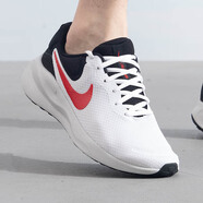 耐克（NIKE）男鞋2025夏季新款運(yùn)動(dòng)鞋REVOLUTION 7休閑鞋子輕便透氣公路跑步鞋 FB2207-102/革命7代/白火焰紅 42.5
