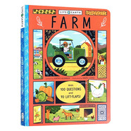 英文原版 Life on Earth Farm 地球上的生命系列 農(nóng)場 趣味紙板翻翻書 小學(xué)STEM科普 自然生物科學(xué)通識 小學(xué)禮物 小學(xué)教輔