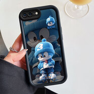 佩諾蘋果6/7/8手機殼iPhone6S/7P/8plus保護(hù)套全包防摔SE2硅膠軟殼男女卡通可愛動漫保護(hù)殼 【本博JGS】叮當(dāng)貓 蘋果7plus/8plus