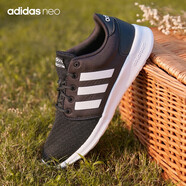 阿迪達(dá)斯 （adidas）跑步鞋女鞋2023夏季新款三條紋透氣休閑輕便緩震運(yùn)動(dòng)鞋GX4207 DB0275 36