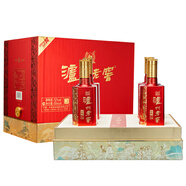 瀘州老窖 六年窖頭曲 珍藏 濃香型白酒 52度 500ml 4瓶 整箱裝禮盒