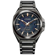 新品CITIZEN西鐵城手表 Series 8系列立體網(wǎng)格盤(pán)自動(dòng)機械潛水款鋼帶時(shí)尚商務(wù)男表 八角形表殼NA1015-81Z