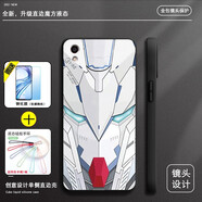 留春 oppoR9手機殼oppo r9保護套r9t防摔r9m全包tm軟k超薄x情侶km5G網(wǎng)紅男機械 R9 【優(yōu)雅黑-白色機甲】全包鏡頭