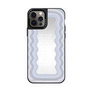 CASETIFYcasetify鏡面摩登女郎15Promax/15Promax手機殼蘋(píng)果15/11/12/15潮 勵志語(yǔ)錄 藍 iphone14