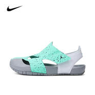 耐克（NIKE）大童鞋JORDAN AJ童鞋男女包頭防撞涼鞋防滑耐磨沙灘鞋青少年涼鞋 CI7849-302 33.5