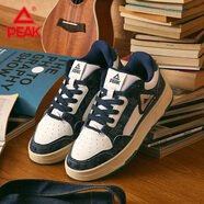 匹克態(tài)極畫(huà)報板鞋男2025秋季新款休閑鞋百搭時(shí)尚板鞋女情侶板鞋運動(dòng)鞋 深海藍/大白【男款】 39