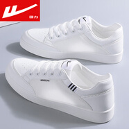 回力男鞋2025夏季新品小白鞋男輕質(zhì)休閑鞋潮流百搭透氣運動(dòng)板鞋子男 【網(wǎng)面】6635白黑 42