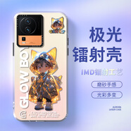 唯我范 vivoiqooneo7手機殼硅膠neo7se鐳射競速版新款創(chuàng)意保護套漸變輕薄防摔磨砂高級感 iQOONeo7【3D炫彩鐳射-光芒守護者】 IMD鐳射殼