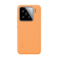 小米Xiaomi 15 手機(jī)殼 液態(tài)硅膠保護(hù)殼 保護(hù)套 Xiaomi 15橙色