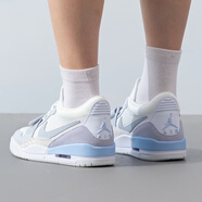 耐克（NIKE）男鞋球鞋 25秋季新款A(yù)IR JORDAN312運(yùn)動(dòng)鞋休閑訓(xùn)練氣墊籃球鞋子男 101-冰川藍(lán)白/曬圖退10 40.5 （內(nèi)長(zhǎng)255mm）