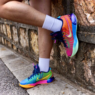 耐克（NIKE）Lebron 21 勒布朗21代 白色 防滑耐磨低幫輕便休閑運動籃球鞋 HF5352-400綠橙黃 45 (290mm)