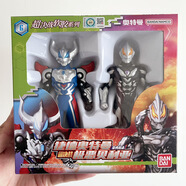萬(wàn)代（BANDAI）奧特曼超決戰塔爾塔洛斯怪獸軟膠人偶兒童玩具 捷德豪勇形態(tài)超決戰極惡貝利亞