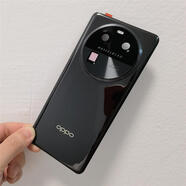 OPPO適用于oppofindx5原裝后蓋findx6玻璃x6pro純?cè)瓘S手機(jī)電池蓋后殼 findx6星空黑玻璃后蓋帶閃光燈