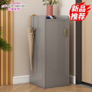 時(shí)黛家居（shidaijiaju）鞋柜家用門口簡約高級(jí)感收納鞋柜小戶型玄關(guān)入戶穿鞋柜高級(jí)灰