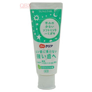 QBX-Do clear兒童牙膏8-12換牙期用70g薄荷味加鈣配方防蛀強化牙釉質(zhì) 1支 70g
