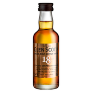 羅曼湖 小酒版 品鑒酒英國蘇格蘭原瓶進(jìn)口威士忌洋酒 格蘭帝18年小酒50ml