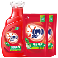 奧妙（OMO）奧妙天然酵素洗衣液自然清新香型深層潔凈機洗手洗衣服清潔劑留香 除菌除螨1kg+480g*2袋