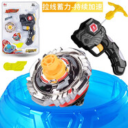 旋風(fēng)小子5超變拉線合金旋轉(zhuǎn)陀螺戰(zhàn)陀金屬玩具競(jìng)技場(chǎng)兒童對(duì)戰(zhàn)套裝新款3-6歲 拉線款-S級(jí)極地狂狼+戰(zhàn)斗盤