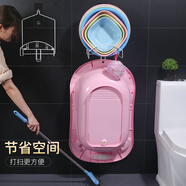 護家 臉盆架子置物架衛生間盆架壁掛免打孔收納架浴盆掛鉤 單個(gè)裝