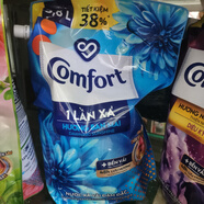 Comfort越南原裝進(jìn)口衣物柔順劑除靜電持久留香型大包家庭裝 蘭花濃香 1.8L