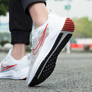 耐克（NIKE）男鞋運動(dòng)鞋 新款慢跑鞋網(wǎng)面透氣休閑耐磨緩震低幫跑步鞋 DD9293-009/灰紅潮款 40