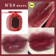 Gella's網(wǎng)紅熱推Gellas 冰晶潤澤唇膏口紅 滋潤顯白不易沾杯不易 06血漿櫻桃色
