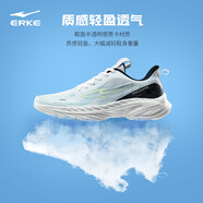 鴻星爾克（ERKE）【驚蟄】男鞋運動跑鞋減震輕便網面休閑慢跑步鞋子? 51123103258 