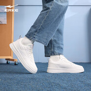 鴻星爾克板鞋男秋季透氣厚底輕質(zhì)舒適軟底百搭小白鞋運動(dòng)滑板鞋|玩酷2.0