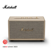 MARSHALL（馬歇爾）ACTON III 音箱3代無線藍(lán)牙搖滾家用重低音音響 奶白色