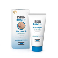 怡思丁（ISDIN） 兒童寶寶面霜特護(hù)嬰兒童擦臉?biāo)獫櫮w乳舒緩解修護(hù)滋潤保濕寶寶霜 舒潤特護(hù)嬰童面霜50ml