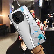 億色師炫酷菱格適用iQOOZ9Turbo手機殼IQOOZ9x玻璃殼vivoiqooz9男士定制保護套個性限量全包防摔散熱潮流 玻璃殼【G237炫酷菱格A款】 iQOO Z9 Turbo