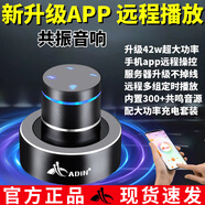 艾丁新款S9WiFi大喇叭骨傳導音響家用無(wú)線(xiàn)藍牙音箱APP遠程操控高音質(zhì)戶(hù)外連接大音量低音炮 遠程S9wifi黑色42w+全套配件