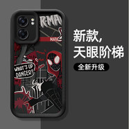 韓菲琪適用于OPPO A57手機(jī)殼PFTM20保護(hù)套a57天眼階梯卡通動(dòng)漫可愛磨砂殼男女情侶5G軟硅膠全包防摔外殼 【卡匯.天眼】痞帥蜘蛛俠 OPPO A57(5G)