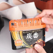 KOKUBO日本進(jìn)口鞋柜吸味除臭劑脫臭劑除味劑鞋箱消臭劑家用活性炭清新劑 竹炭款150g