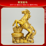 胖東來(lái)同款銅馬擺件成功，十二生肖，裝飾品，手工藝品，入口大廳 XX聚寶盆馬