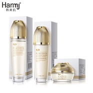 韓美肌羊胎素抗皺緊致中老年媽媽護膚品套裝補水保濕淡紋提拉改善松弛女 羊胎素緊致三件套【水+乳+霜】