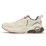 361°男鞋運動(dòng)鞋2025春夏季新款男士輕便軟彈緩震跑步鞋復古潮流休閑鞋 蓮子白/螺青 39