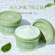 綠茶冰肌高嶺土泥膜植物精華深層清潔保濕控油去黑頭潔面120g一瓶 120g【綠茶冰肌】?jī)纛?
                                         title=