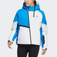 阿迪達(dá)斯 （adidas）羽絨服冬季新款女子連帽拼接運動服夾克外套 HC0282 HC0282 M