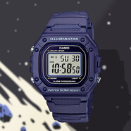 卡西歐（CASIO）日本復古運動大表盤潮流防水腕表AE-1500WH-8B/1A WHX-1A 電子表 W-218H-2A